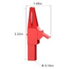 Goupchn 2PCS Heavy Duty Alligator Clips Full Insulated Safe Crocodile
