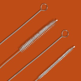 Imaictuu 2PCS Tube Cleaner Brush 39 Inches Extra Long Straw Cleaner Brush with Soft Nylon Bristle for Cleaning Straw, Kegerator, Feeding Tube, Line, and Pump