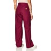 WonderWink Men's The Papa Unisex Seamless Scrub Pant, Wine, X-Large