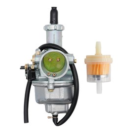 PZ26 Carburetor Replacement for 1985-2004 Honda XR100R,1981-1984 Honda XR100, 2004-2013 Honda CRF100F, TRX250, TRX250EX Recon, Honda CB125, Taotao & More,with Air Filter