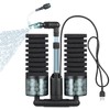QANVEE Aquarium Sponge Filter Bubbler with Ultra Quiet Water Pump