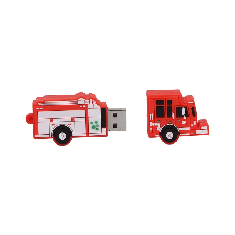 Flash Drive Cute Cartoon Car Compatible Storage Optional USB Thumb