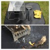 Tumecos Fireproof Sheet, Bonfire Stand Sheet, Bonfire Stand Sheet, Outdoor,