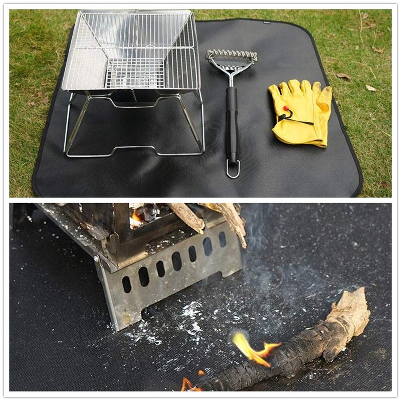 Tumecos Fireproof Sheet, Bonfire Stand Sheet, Bonfire Stand Sheet, Outdoor,