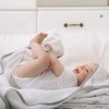 Petite Piccolo Super-soft Muslin Hooded Baby Towel and Washcloth Set