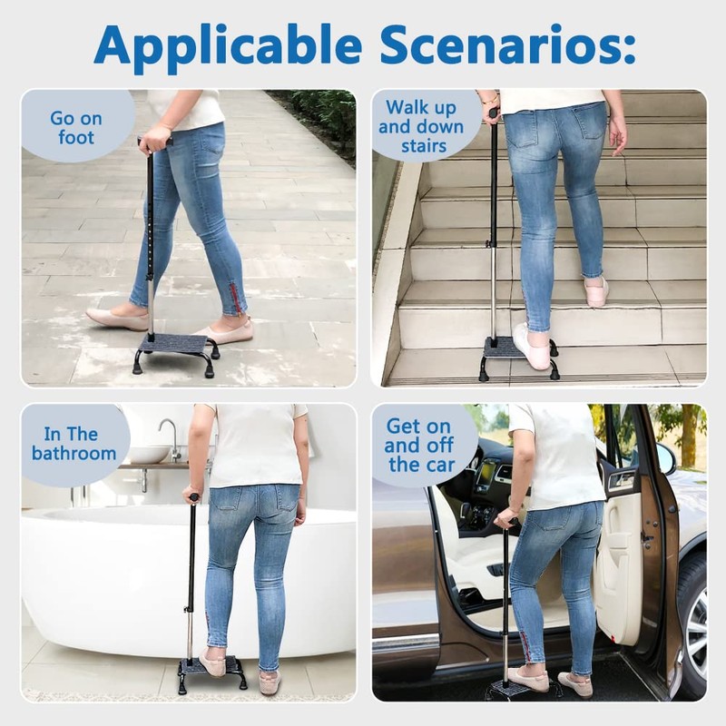 Stair Climbing Assist Cane Half Steps for Seniors Elderly Stair