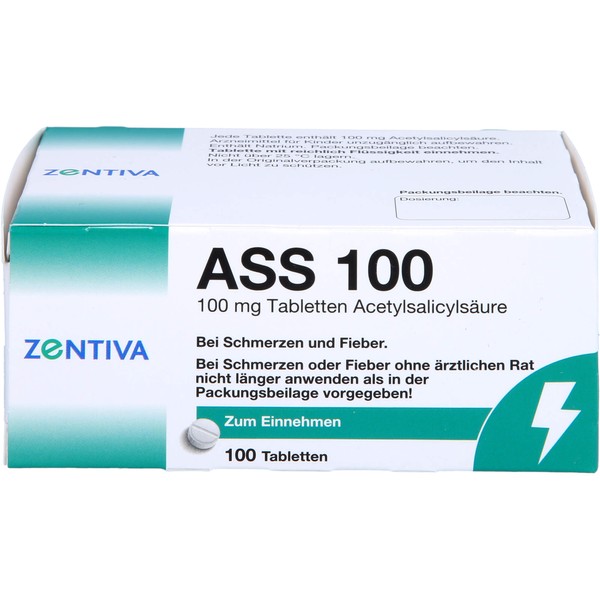 ZENTIVA ASS 100 Tabletten, 100 St. Tabletten