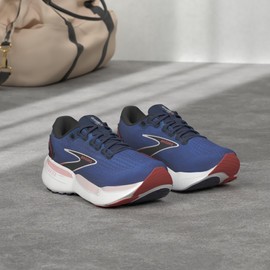 Brooks Women’s Glycerin GTS 21 Supportive Running Shoe - Blue/ICY Pink/Rose - 11 Medium