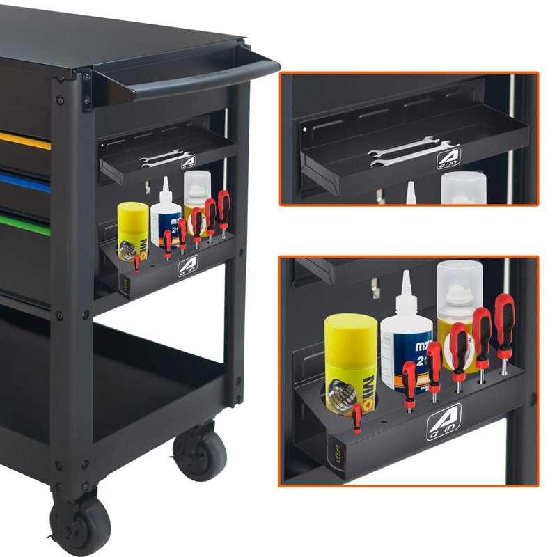 Aain Magnetic Toolbox Tray Set, Tool Box holder Accessories for