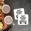 CS906 Eat Sleep Lift Repeat/Gift for Gym Lover Novelty Funny