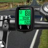 Wired Bike Computer LED Digital Bicycle Speedometer Touchscreen Cycling Computer
