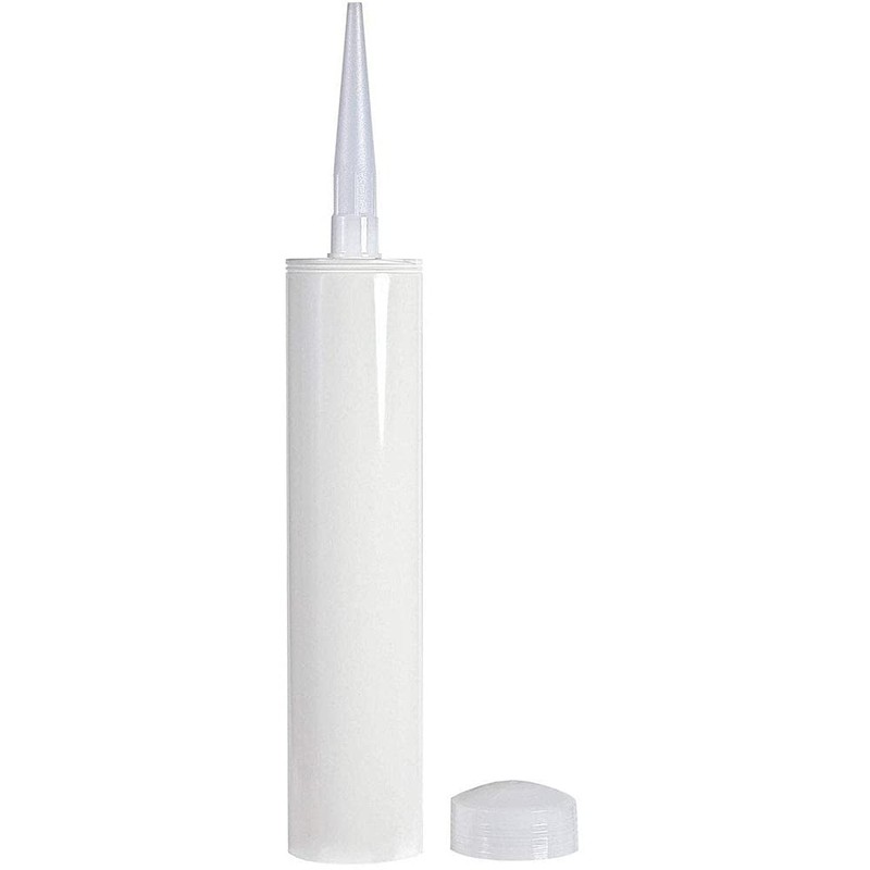 Empty Fillable Plastic Caulk Tube 300 ml. Also Know as