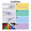 LED NEON Light, IEKOV™ AC 110-120V Flexible LED Neon Strip