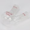 stonylab Flat Bottom Flask FBF, Heavy-Walled 2-Neck Laboratory Flask Borosilicate