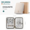 MR.GREEN Set De Manicura Con Estampado De Moda, Cortaúñas Profesional,