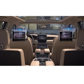 LFOTPP 2023 Navigator Screen Protector Rear Seat TV Glass Screen Protector 10 Inch for 2018-2022 2023 Navigator Rear-Seat Entertainment System Headrest TV Screen Protector Anti Scratch 2PCS