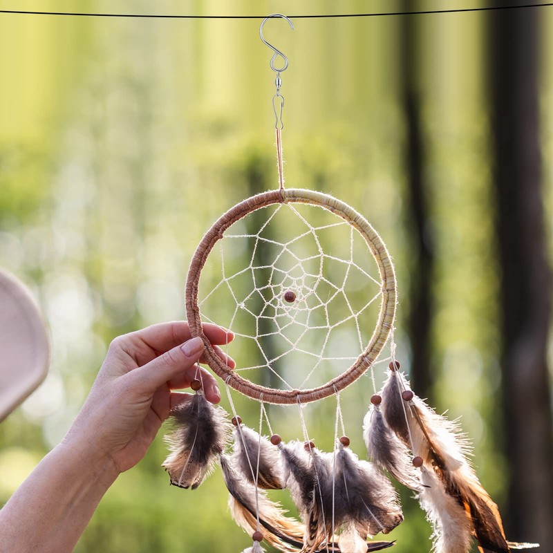 Mudder Swivel Hooks Clips for Hanging Wind Spinners Crystal Twisters