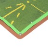 Swing Golfing Practice Hitting Mat with Pin Buckle Silicone Golfing
