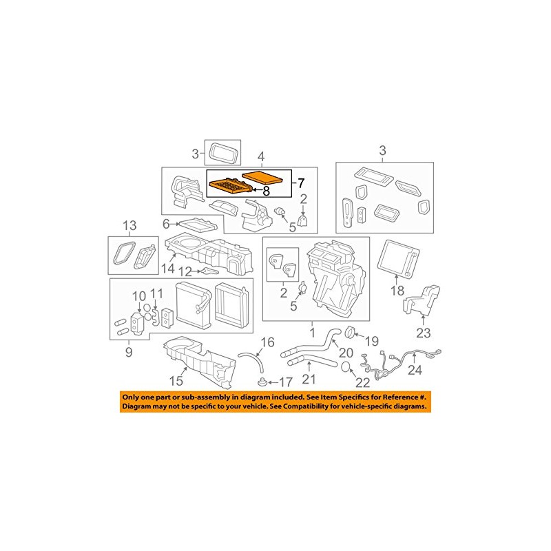 GM OEM-Cabin Air Filter 20958479