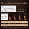 Violin 1/4 Set, Beginner Violin for Kids,Students,1/4 Violin with spruce,maple