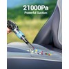 SEALIGHT Car Vacuum Portable Cordless, Portable Car Vacuum with 4