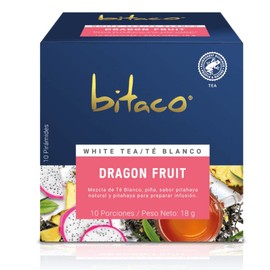 RUUFE Herbal Tea (30 Tea Bags) - Dragon Fruit, English Breakfast, Earl Grey Supreme Aromaticas Colombianas White Tea, Pineapple, Pitahaya, Black Tea, Mango Biche, Natural Bergamot Flavor