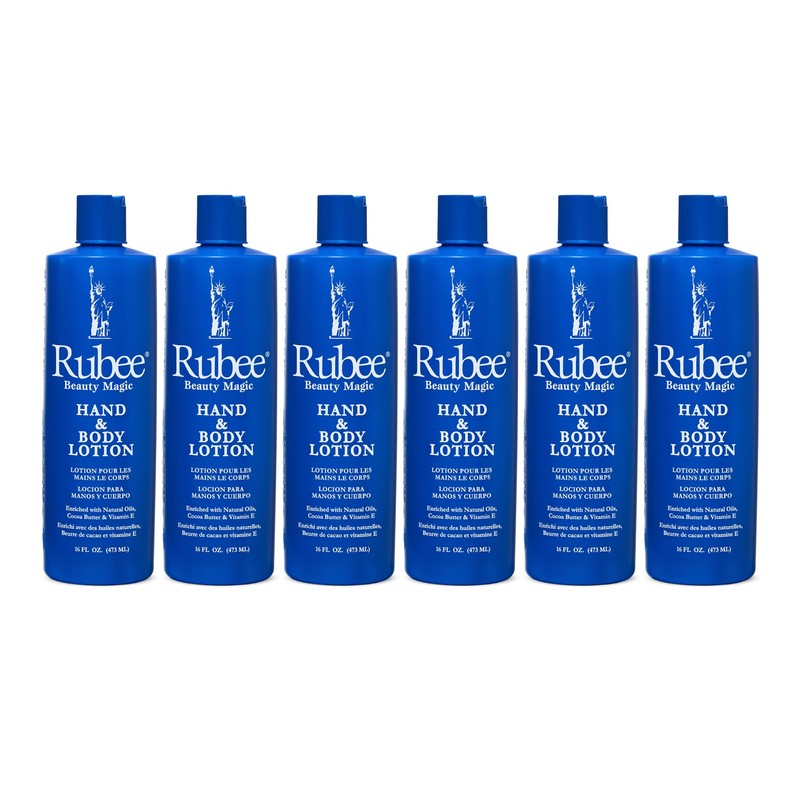 Rubee Hand & Body Lotion 16 oz. (Case of 6)