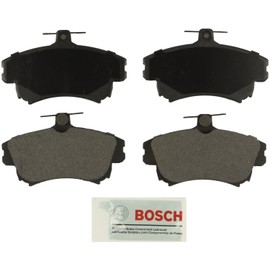 Bosch BE837 Blue Disc Brake Pad Set for Volvo: 2000-04 S40, 2000-04 V40 - FRONT