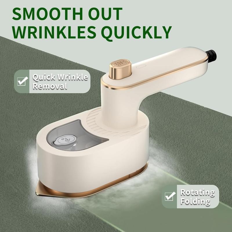 Portable Travel Steamer & Mini Steam Iron for Clothes –