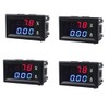 Mini Digital Voltmeter Ammeter DC 100V 10A Panel Amp Volt