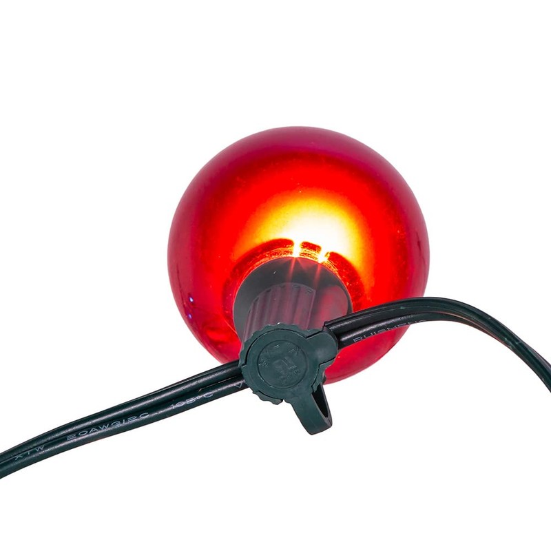 Kurt S. Adler UL 10-Light G45 Multicolor Teardrop Light Set