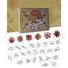 RLYLF 30pcs Brain Teaser Puzzles Game for Adults and Kids