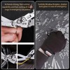Elegital Emergency Rescue Shears,Stainless Steel Multifunction Self-Luminous Foldable Trauma Shears