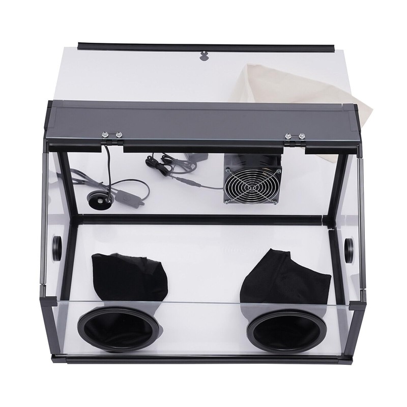 110V Fully Enclosed Dust Box, 30W Fully Enclosed Electric Grinding