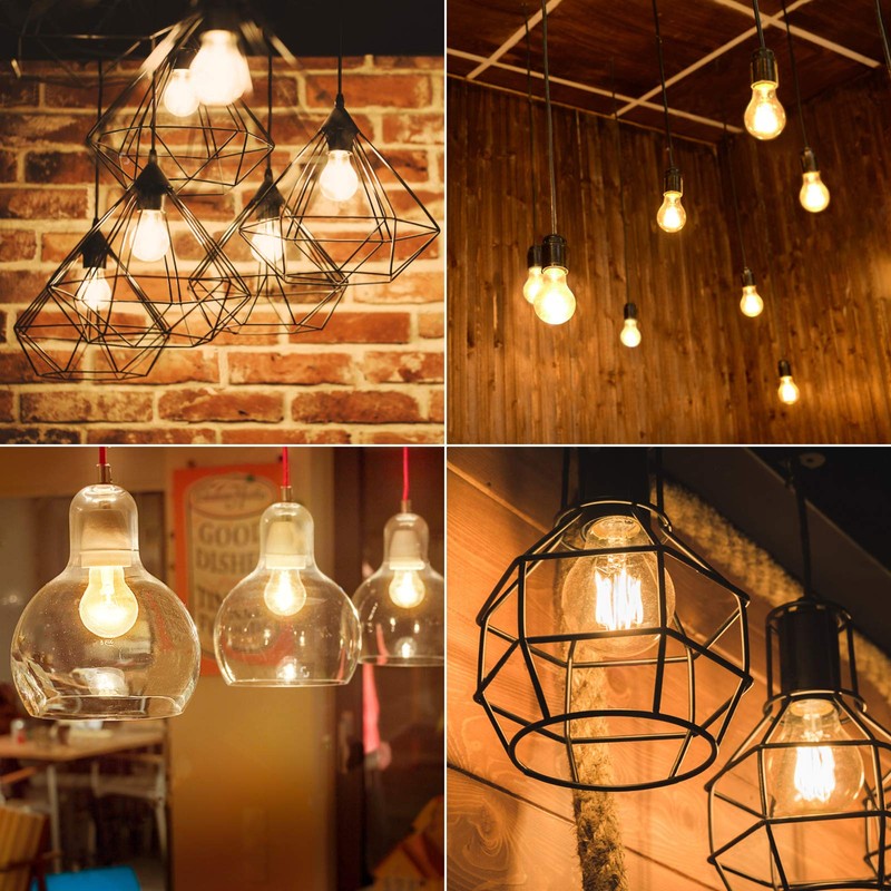 Lepro Vintage LED Bulbs, Dimmable Filament Bulb, 8W 800LM, 60W