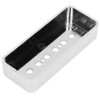 2-Piece Pickup Cap, Pickup Cover, Silver-Plated ABS Musical Instrument Accessory