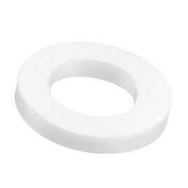 TOP-VIGOR 50Pcs PTFE Flat Washers 14mm OD 8mm ID 2mm Thickness Sealing Gasket Flange Gasket for Faucet Pipe Water Hose, White