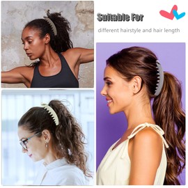 6 Pieces Banana Hair Clips,5 Inch Large Banana Clip for Thin Fine Thick hair,Non Slip Banana Claw Clips for Women