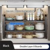 Expandable Under-Sink Organizer for Kitchen & Bathroom – Single-Tier 3-Panel