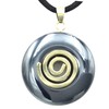 Steinfixx® - Premium Hematite Donut Optional Necklace with Silver or