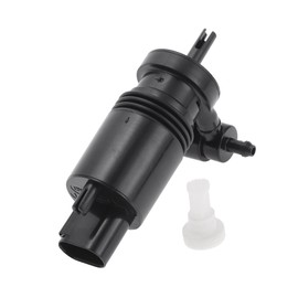 A ABSOPRO Windshield Washer Pump with Grommet Windshield Washer Fluid Pump Fit for Dodge Durango for Jeep Compass Windshield Wiper Pump No.5179153AC - Pack of 1 Item Replacement