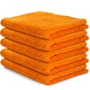 Auronna 600GSM Edgeless Microfiber Cleaning Cloths - Super Absorbent And