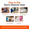 WiseBond - Self-Releasing Epoxy Tape, Extra Wide Adhesive Tape for