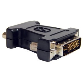 Compaq HP DVI-I-M to VGA-F Black Converter Adapter 209815-001 DVI-I-M to-DB15-F
