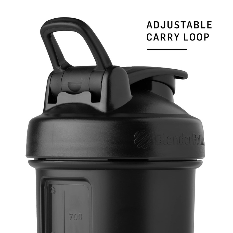 BlenderBottle Botella coctelera clásica V2 perfecta para batidos de proteínas