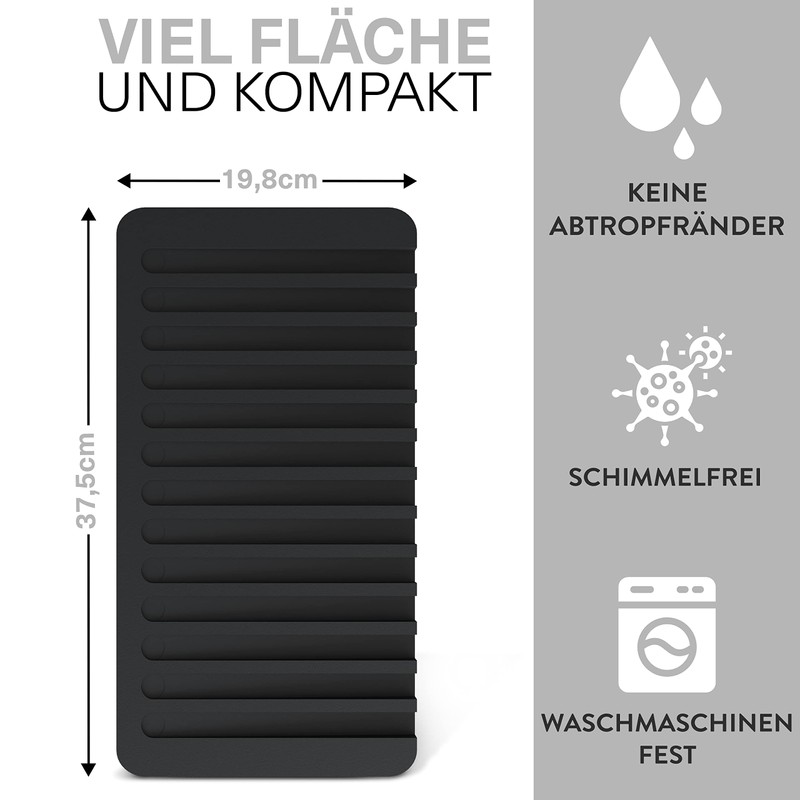 Ablics Drying Mat - High-Quality Non-Slip Sink Mat for Drying