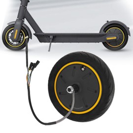 Electric Scooter Motor Wheel Hub, Black, 350W, Rear Wheel Drive Motor Folding Electric Parts for G30