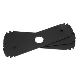 Kicofyee 8 Inch Edger Steel Serrated Blade Replace AC04215 Reversible Heavy Duty Hardened Steel Edger Blade for Ryobi for Edgers UT50500 UT15518 RY15518 RYEDG11 P2310 P2300B 1" Center Hole (3)