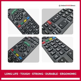 Replacement TV Remote Control For PANASONIC TXL32E5B TXL42E5B TX-L32E5B TX-L42E5B