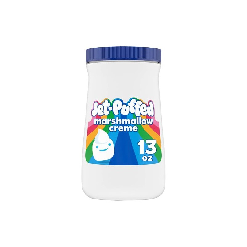Puffed Marshmallow Creme, 13 oz Jars (Pack of 8)